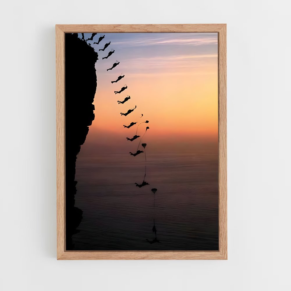 Poster Vols d'Océan – affiche Base jump (vue 4)
